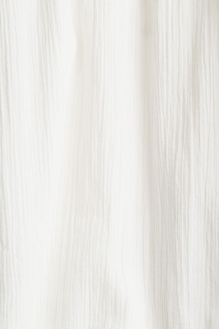 Midikleid aus 100% Baumwolle, OFF WHITE, detail image number 4