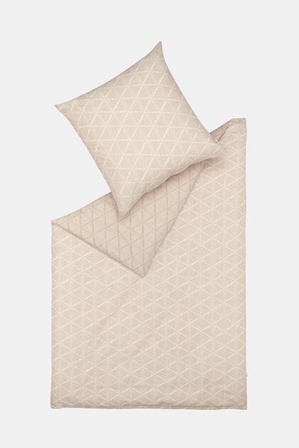 Parure de lit en tissu renforcé à motif à losanges