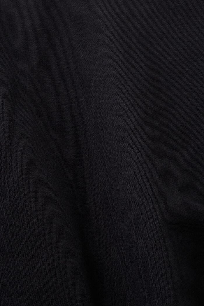 Sweat-shirt court à logo, BLACK, detail image number 5