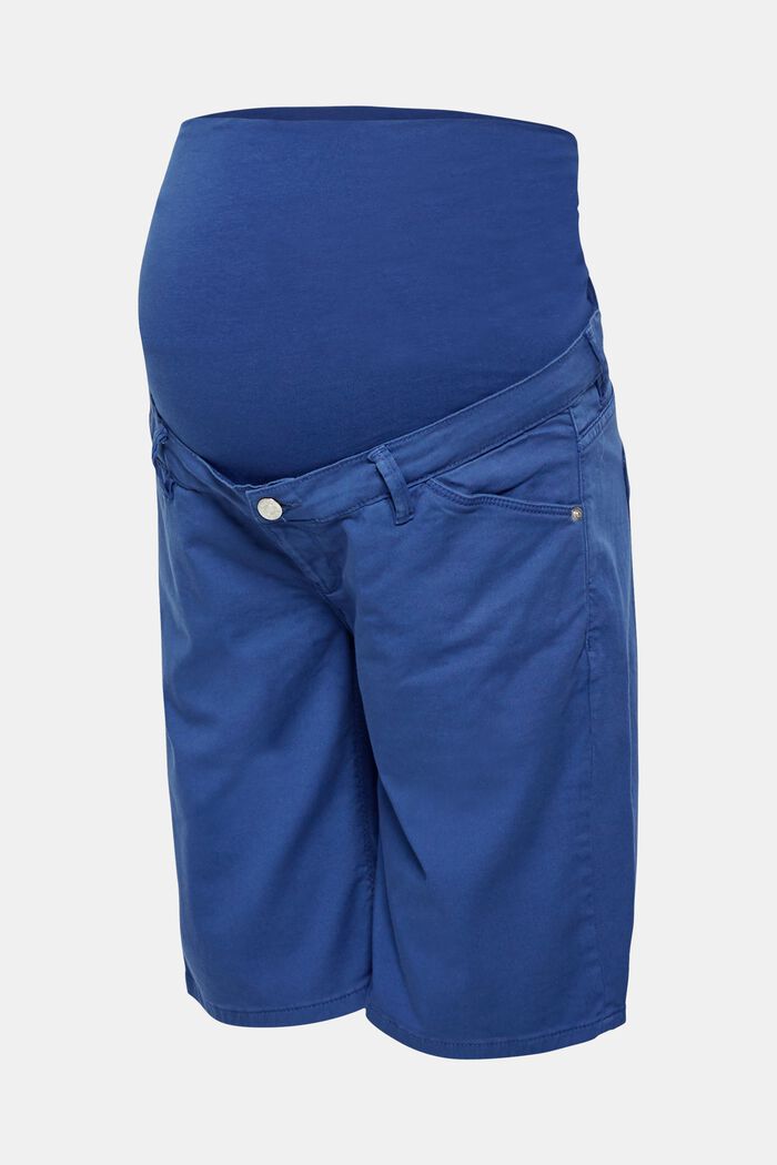 Short chino à ceinture de maintien pour le ventre, DARK BLUE, detail image number 0