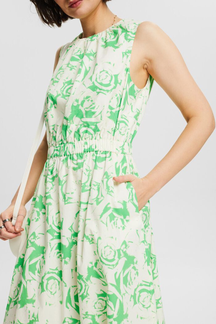 A-Linien-Kleid mit Print, CITRUS GREEN, detail image number 3