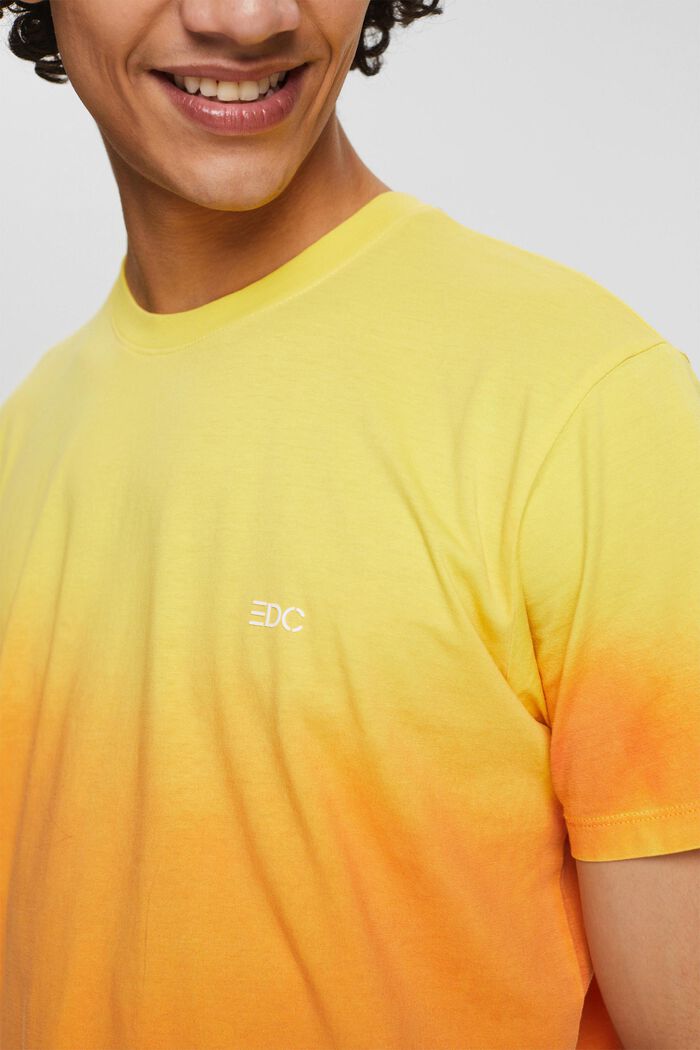 T-shirt animé d´un dégradé de couleurs, YELLOW, detail image number 1