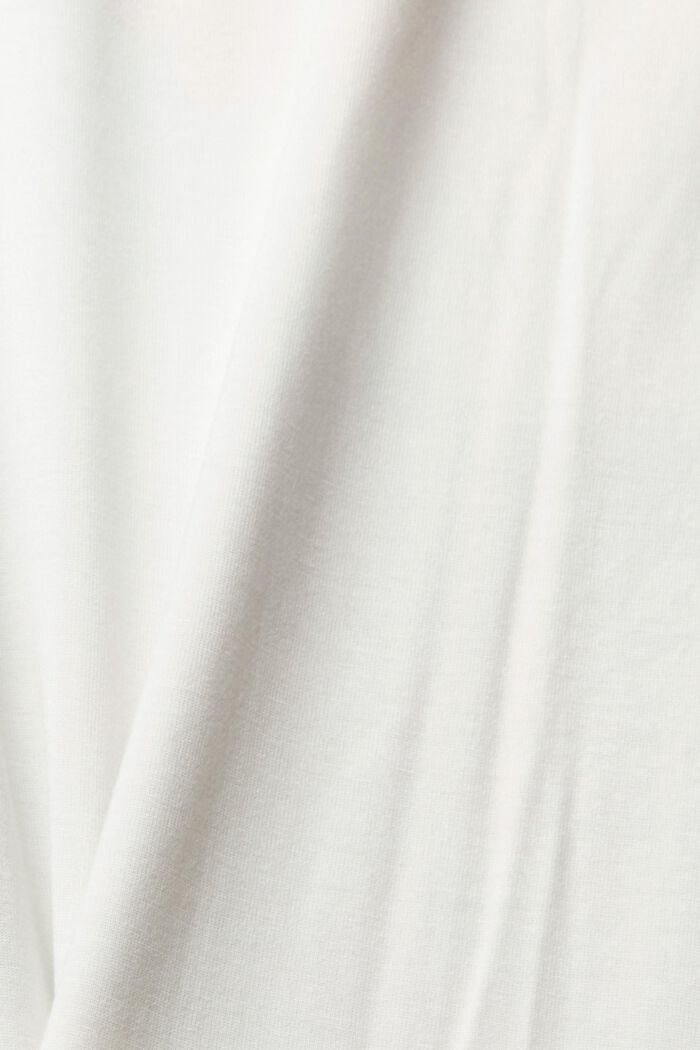 Print-T-Shirt, LENZING™ ECOVERO™, NEW OFF WHITE, detail image number 5
