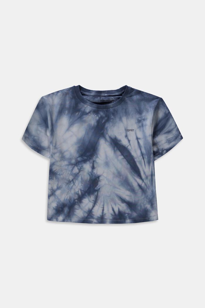 T-shirt orné d’une teinture batik, BLUE, detail image number 0