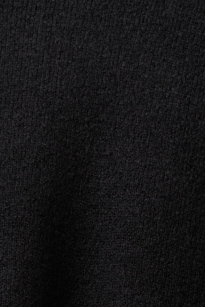 Mini-Strickkleid, BLACK, detail image number 5