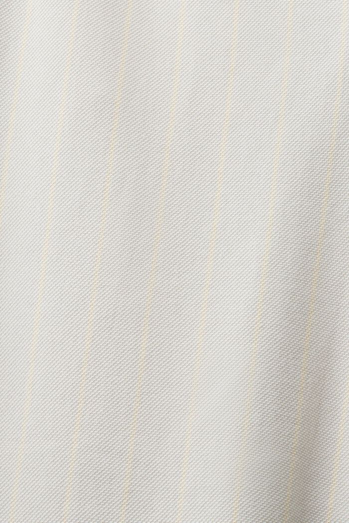 Nadelstreifen-Anzughose aus Piqué, LIGHT GREY, detail image number 7
