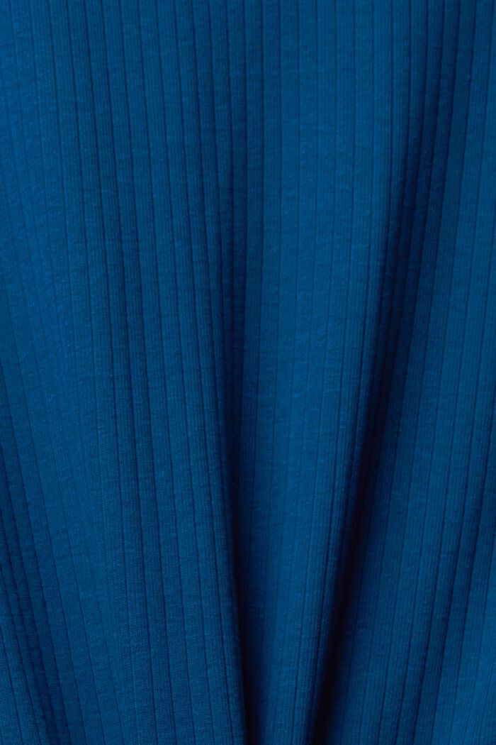 Cropped Longsleeve mit Rollkragen, PETROL BLUE, detail image number 5