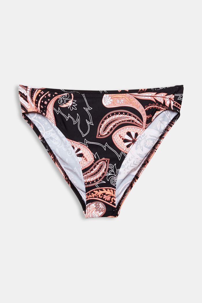 Recycelt: Bikini-Slip mit Paisley-Print
