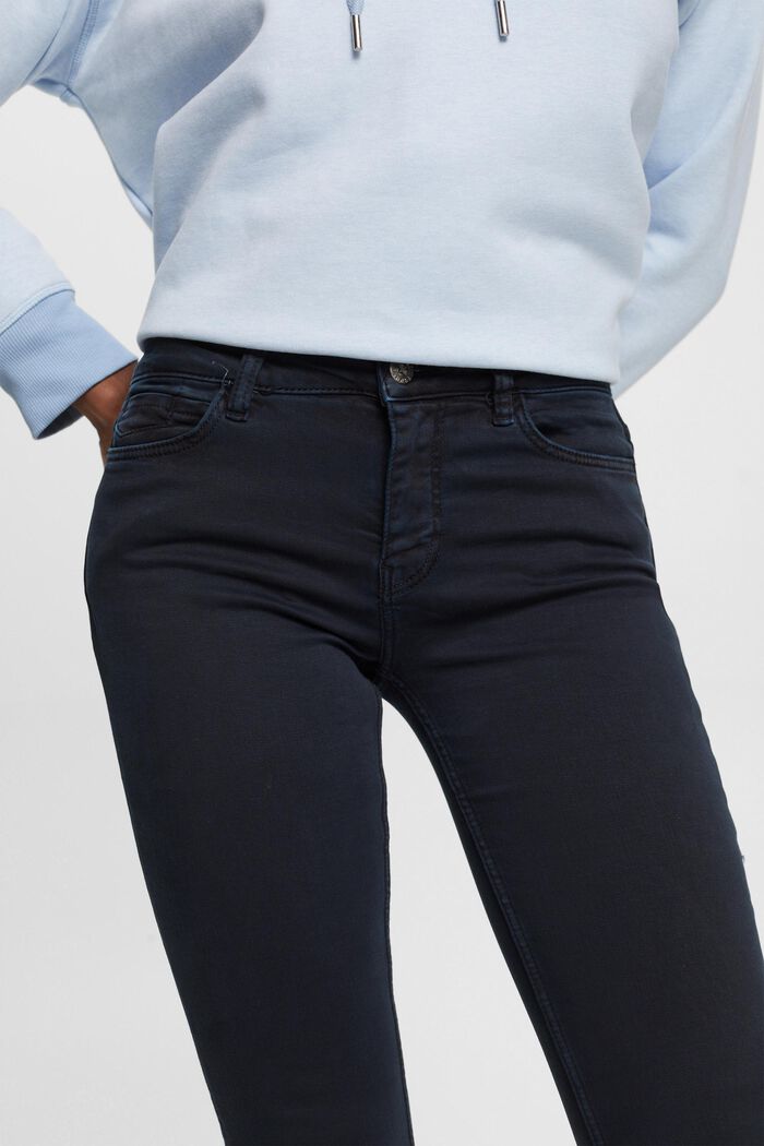 Jean Skinny à taille mi-haute, NAVY, detail image number 2