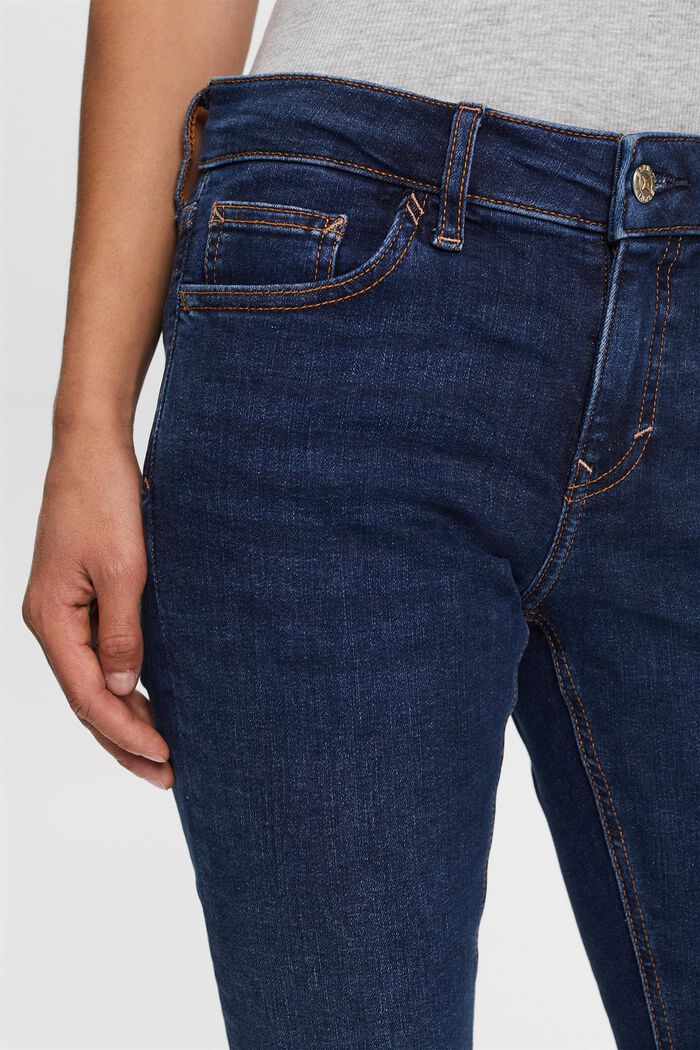 Skinny Jeans mit mittlerer Bundhöhe, BLUE LIGHT WASHED, detail image number 2