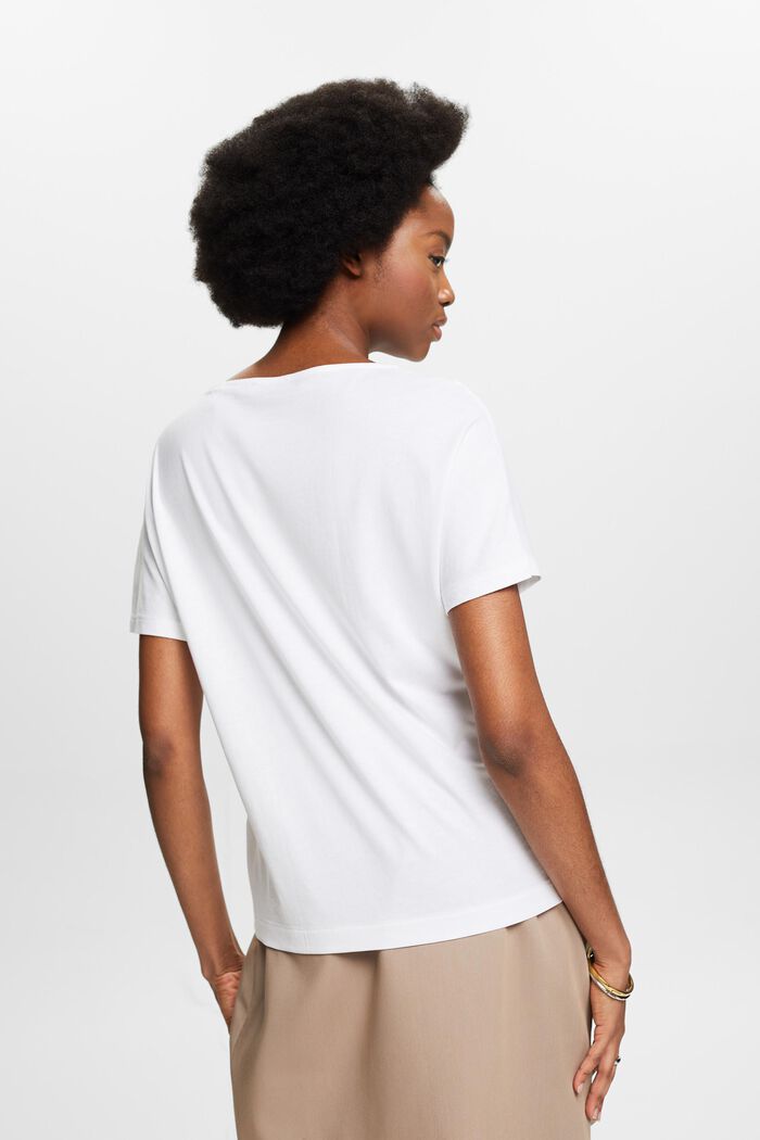 T-Shirt mit Grafikprint, WHITE, detail image number 2