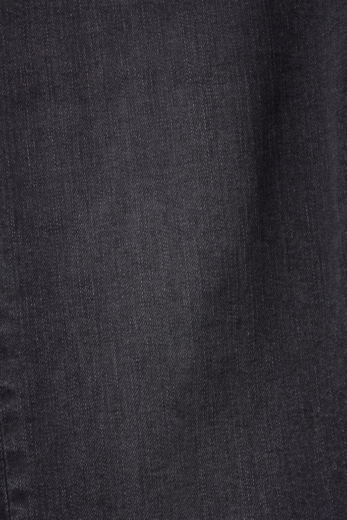 Jean stretch de coupe Slim Fit à taille mi-haute, BLACK MEDIUM WASHED, detail image number 6