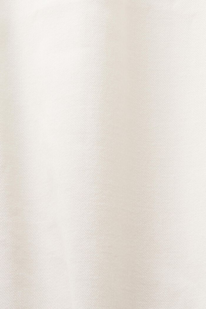 Oversize-Hemdblusenkleid in Midilänge, OFF WHITE, detail image number 5