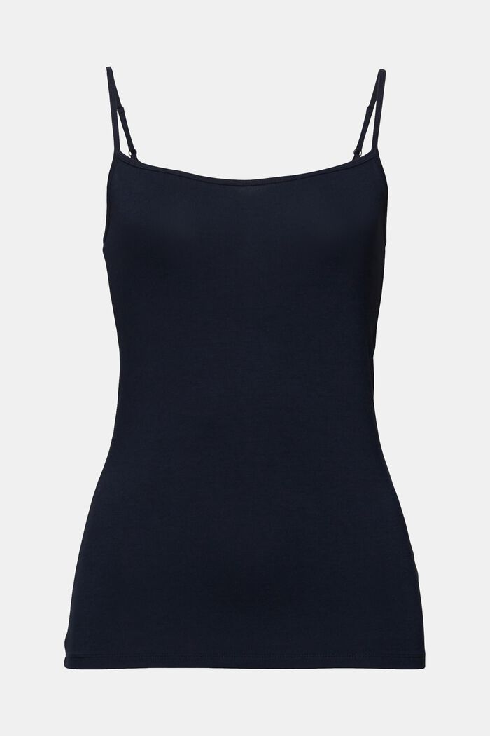 Camisole aus Jersey, NAVY, detail image number 6