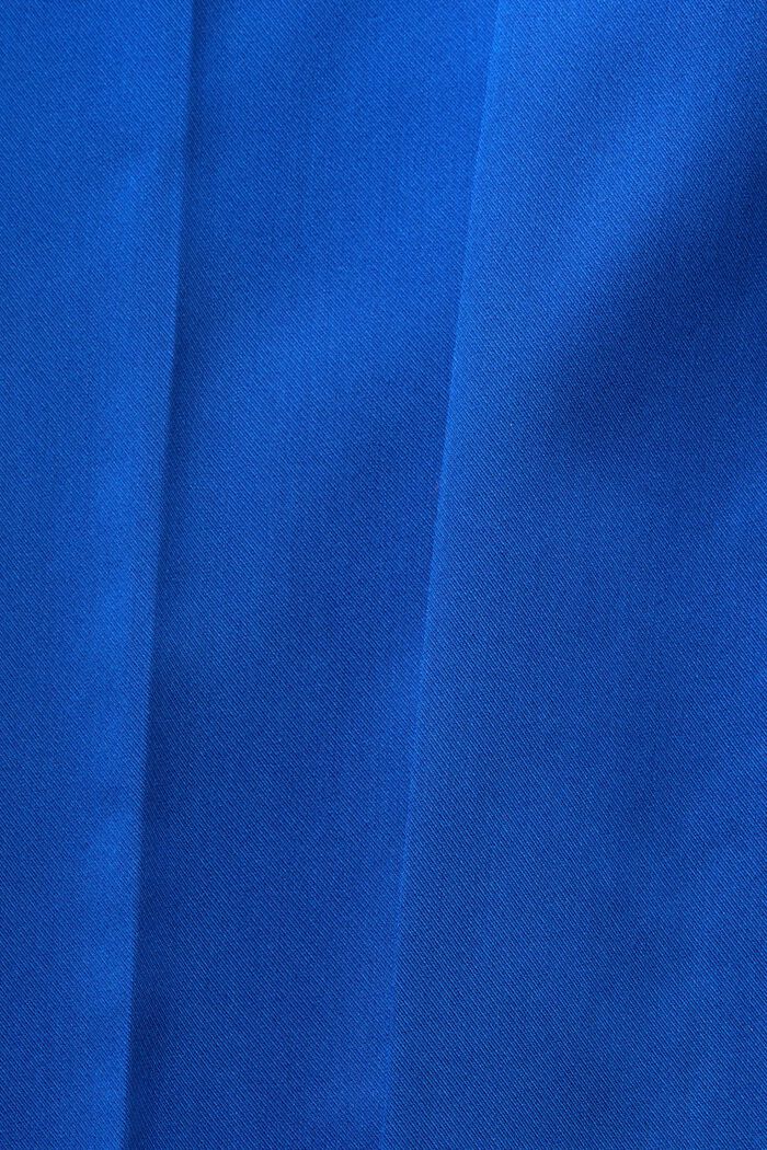 Pantalon taille basse de coupe droite, BRIGHT BLUE, detail image number 6