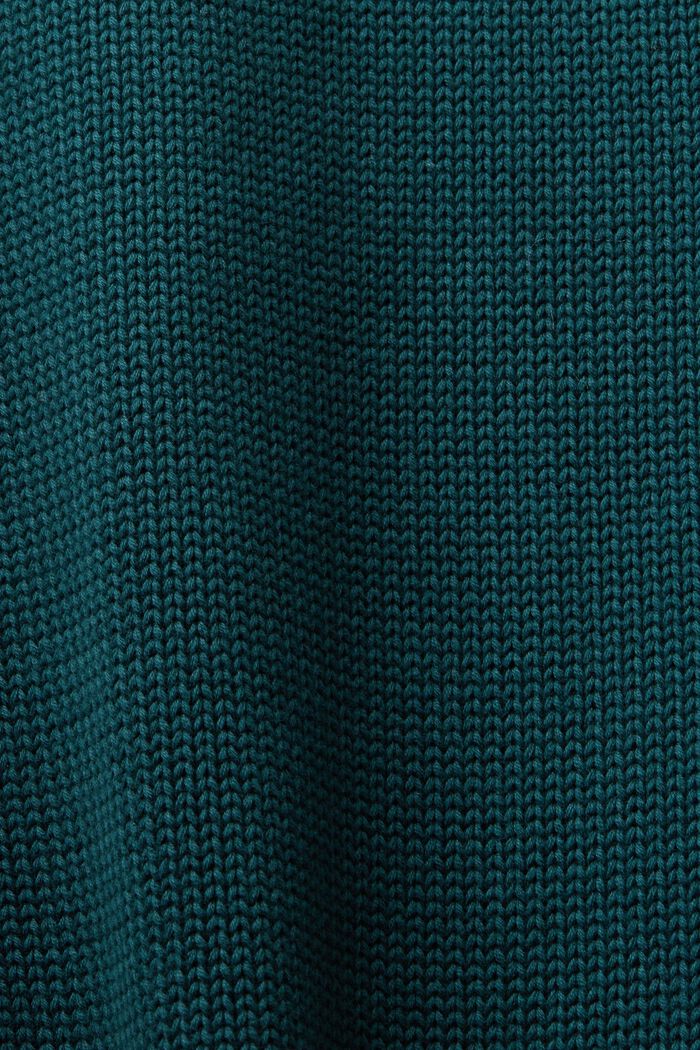 Mini-robe en maille à col roulé, EMERALD GREEN, detail image number 5