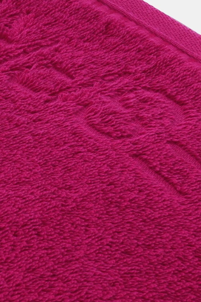 Collection de draps de bain en tissu éponge, RASPBERRY, detail image number 1