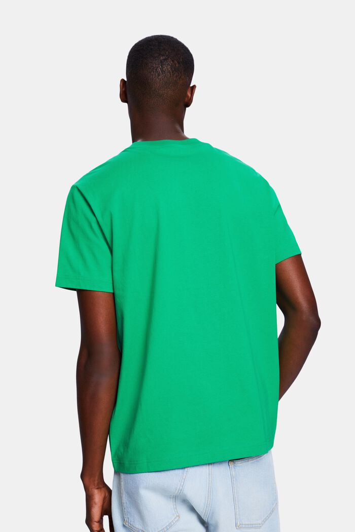 T-shirt unisexe orné d’un logo, GREEN, detail image number 2
