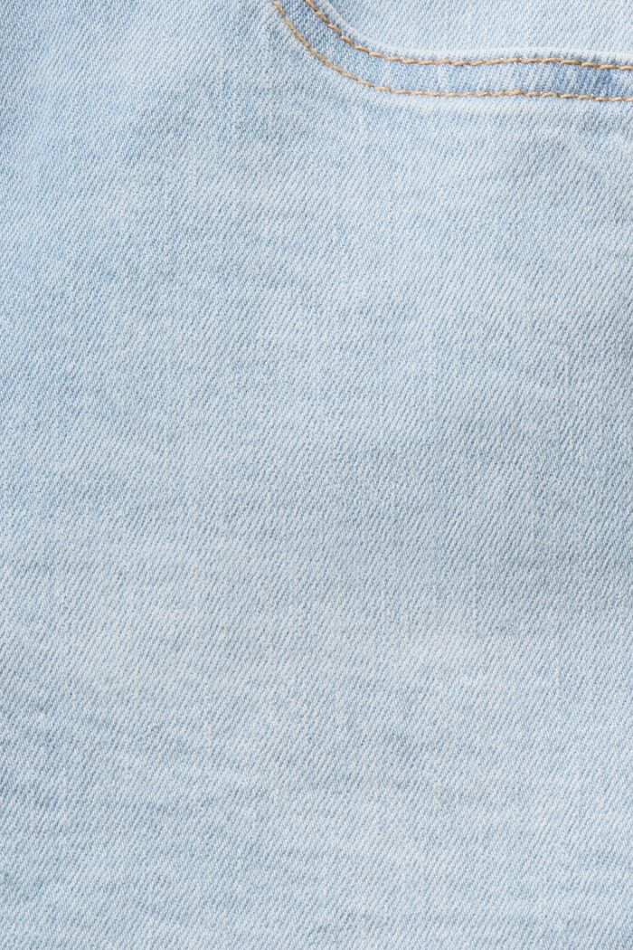 Jeansshorts in schmaler Passform, BLUE BLEACHED, detail image number 6