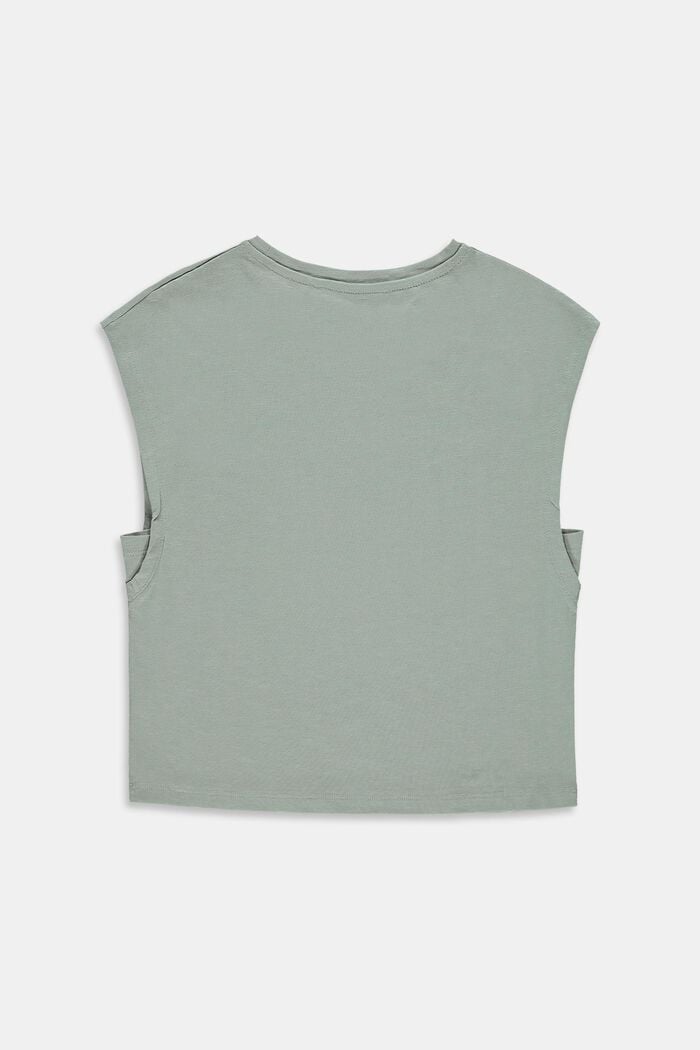 T-shirt de coupe carrée, 100 % coton