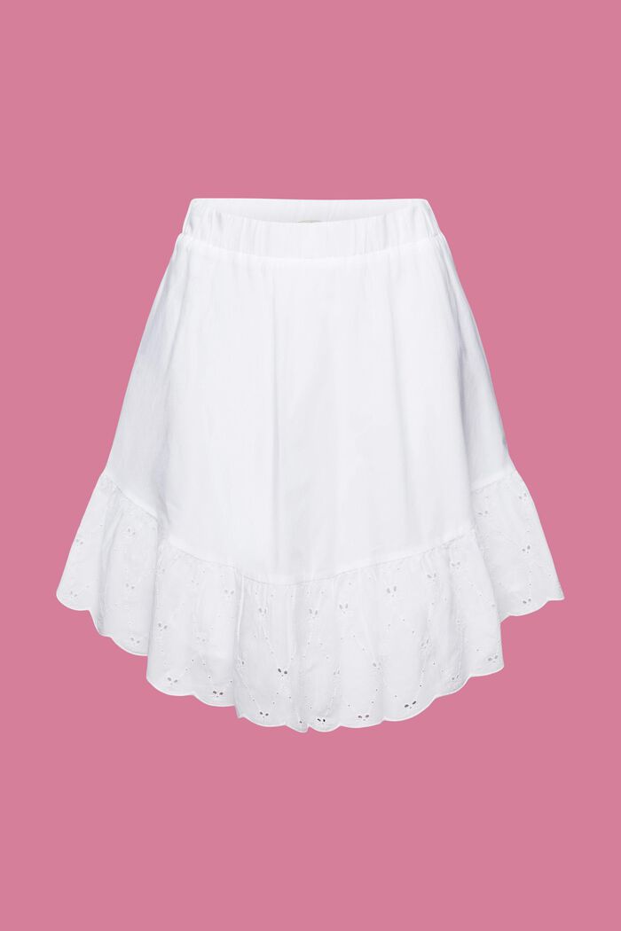 Skirts light woven, WHITE, detail image number 6