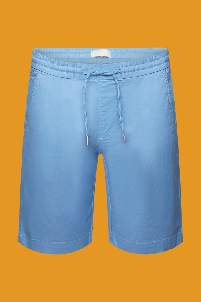 Shorts aus Baumwolltwill, LIGHT BLUE, detail image number 7