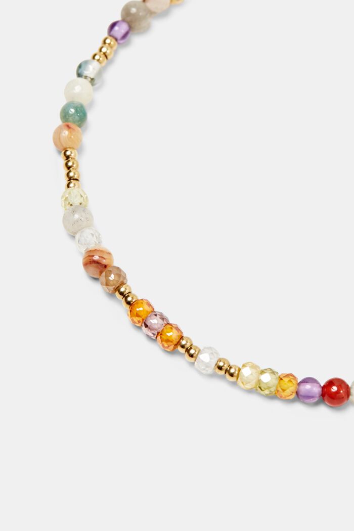Bracelet à perles colorées, GOLD, detail image number 1