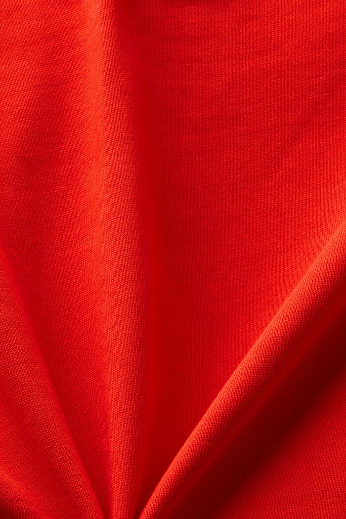 Sweat à capuche orné d’un logo brodé, RED, detail image number 6