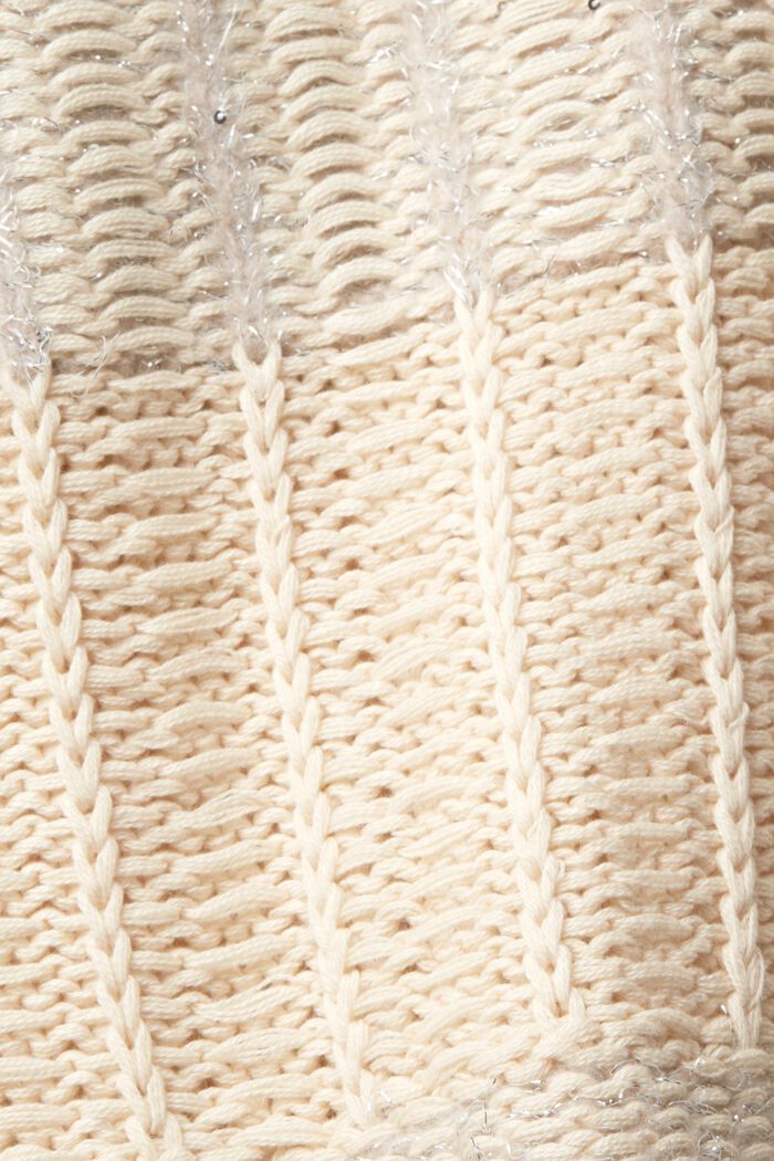 Gilet tricoté à effet scintillant, LIGHT GREY, detail image number 5