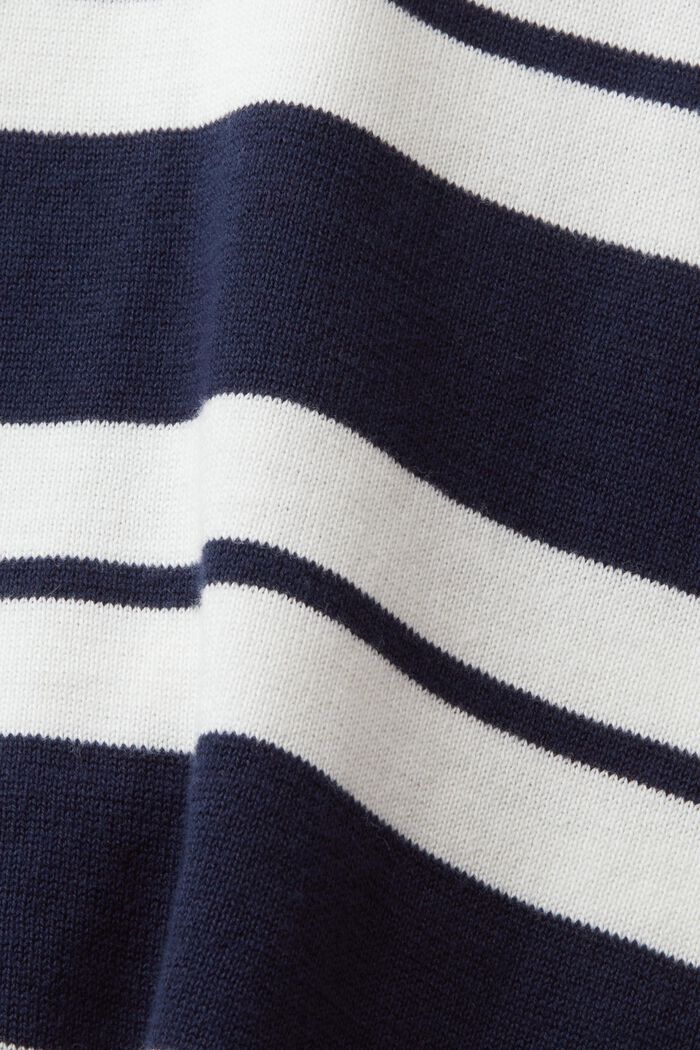 Pull-over oversize, 100 % coton, NAVY, detail image number 5