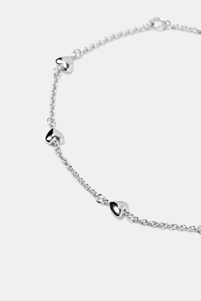 Bracelet à pendentif cœur, SILVER, detail image number 1