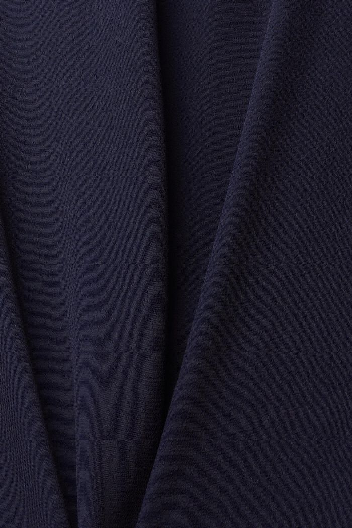 Unifarbene Bluse, NAVY, detail image number 1