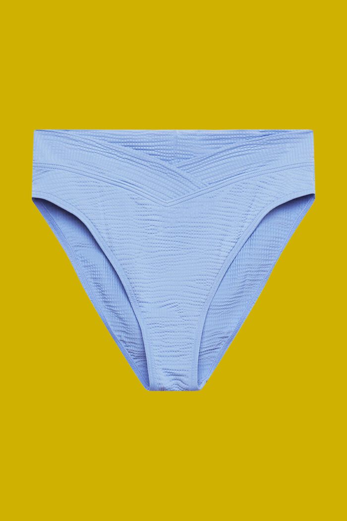 Bas de bikini taille mi-haute, LIGHT BLUE LAVENDER, detail image number 4