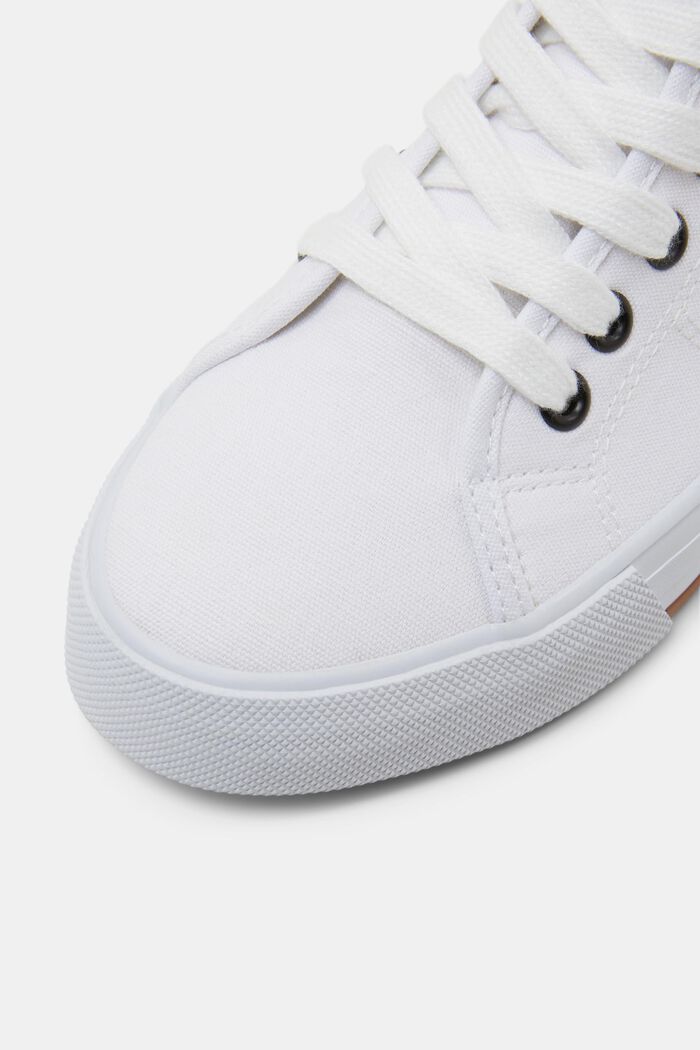 High Sneaker aus Canvas, OFF WHITE, detail image number 3