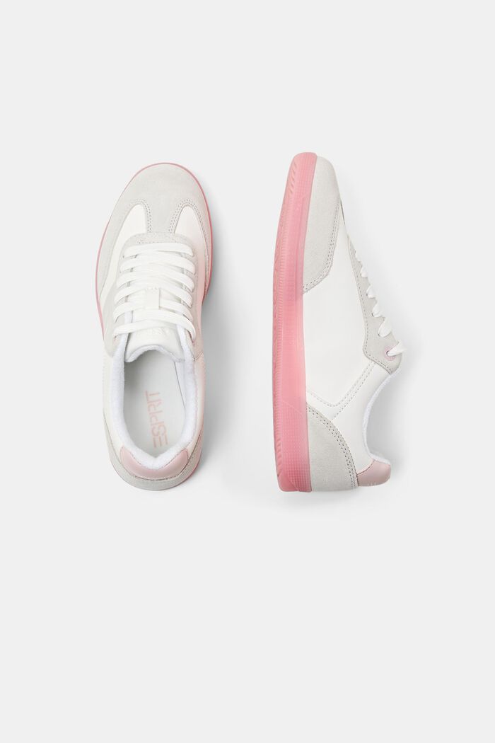 Sneakers aus Materialmix, PASTEL PINK, detail image number 5