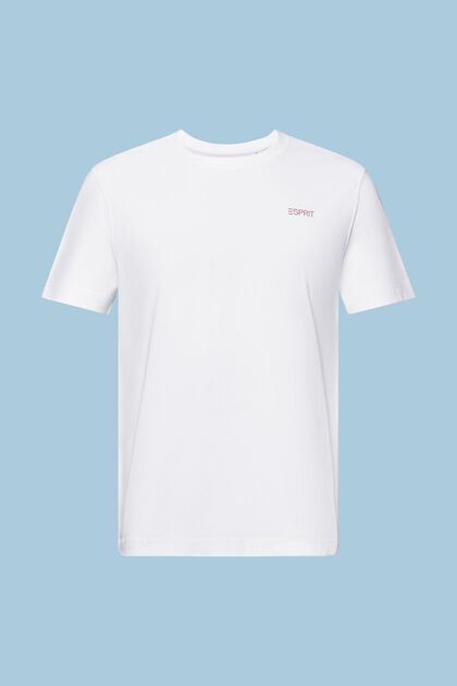 Baumwoll-T-Shirt mit Logo