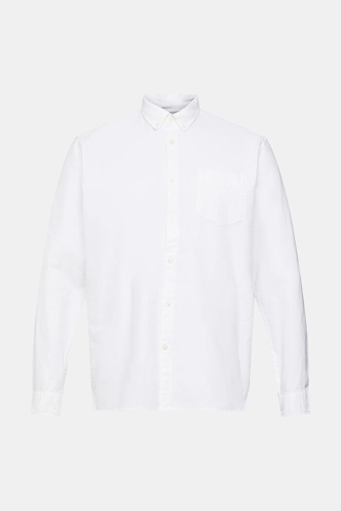 Chemise à col boutonné, WHITE, detail image number 2