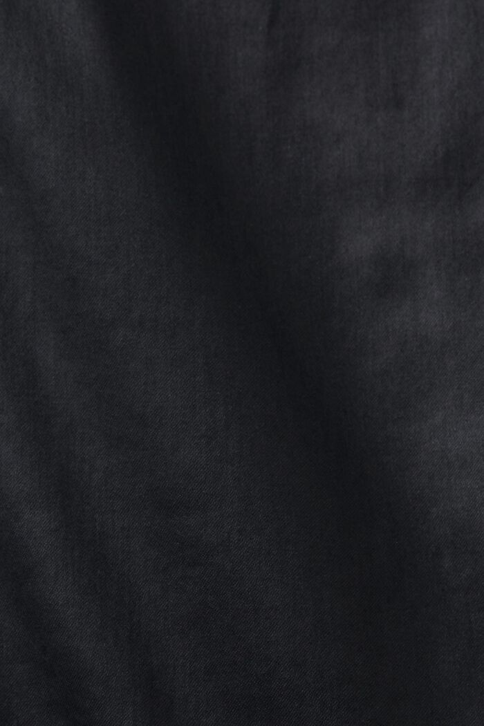 Pantalon enduit, BLACK, detail image number 5