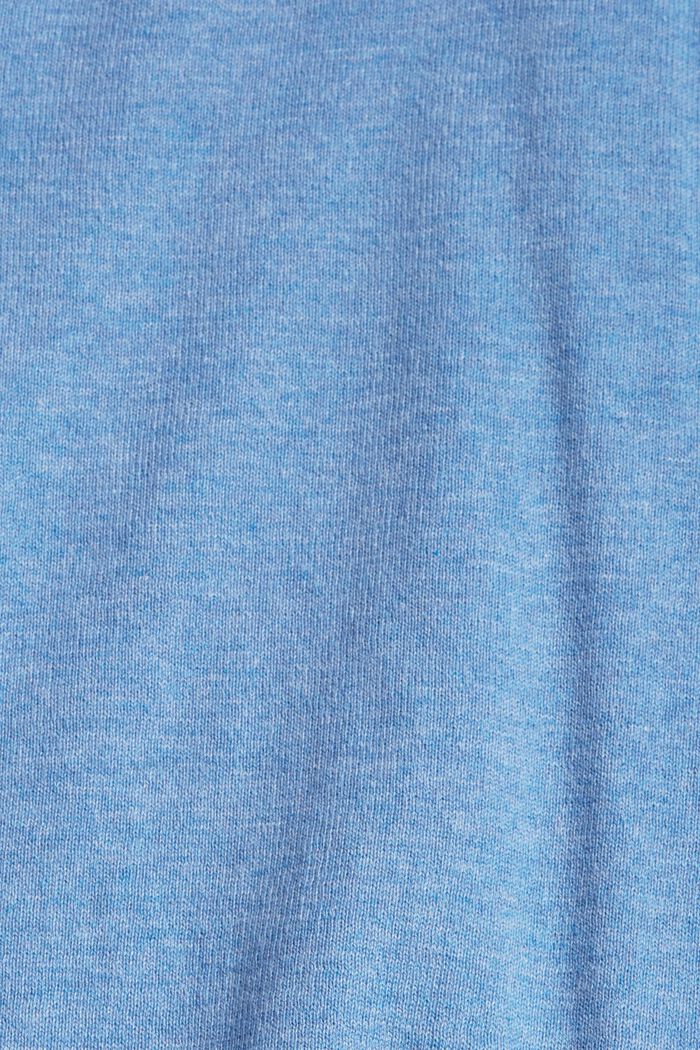 Feinstrickpullover aus 100% Baumwolle, LIGHT BLUE LAVENDER, detail image number 1