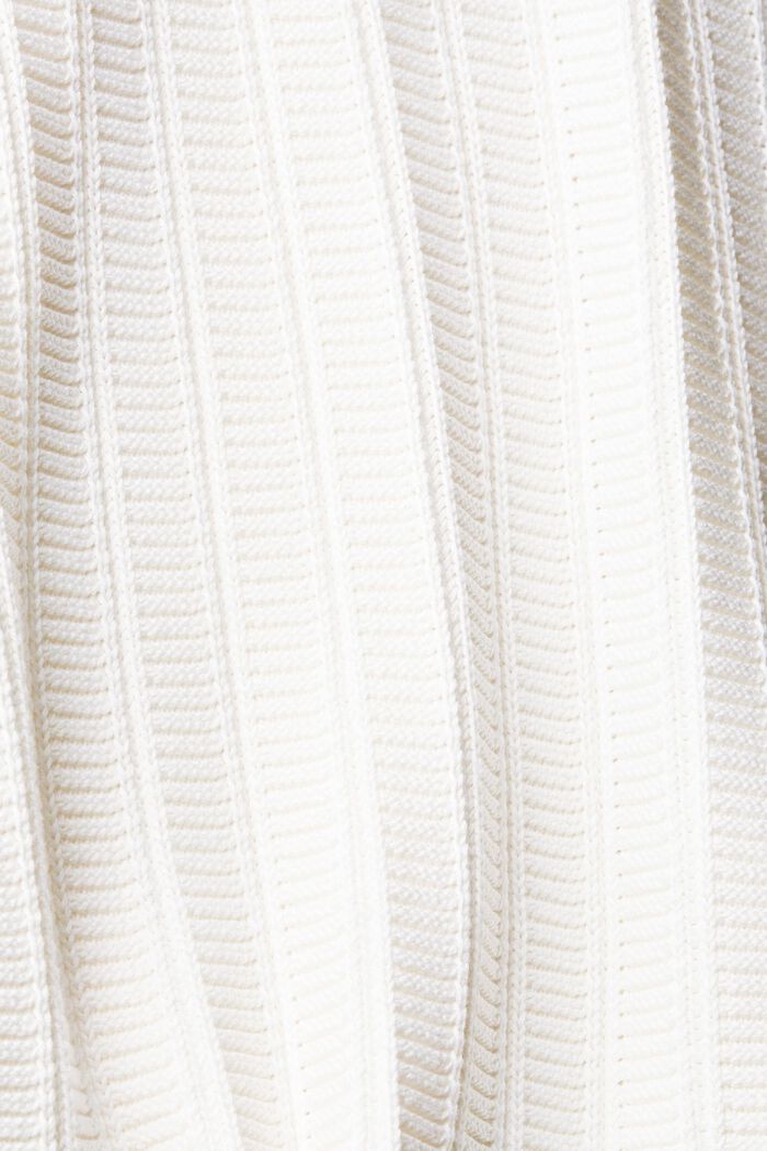 Pullover aus Strukturstrick, OFF WHITE, detail image number 5