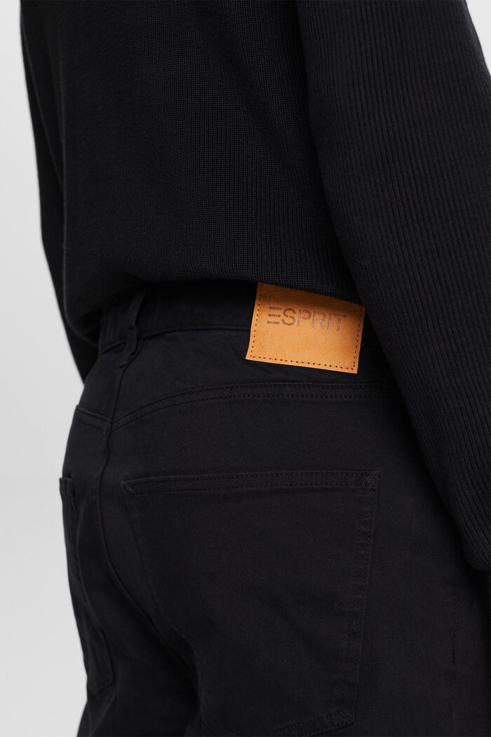 Klassische Hose mit gerader Passform, BLACK, detail image number 4