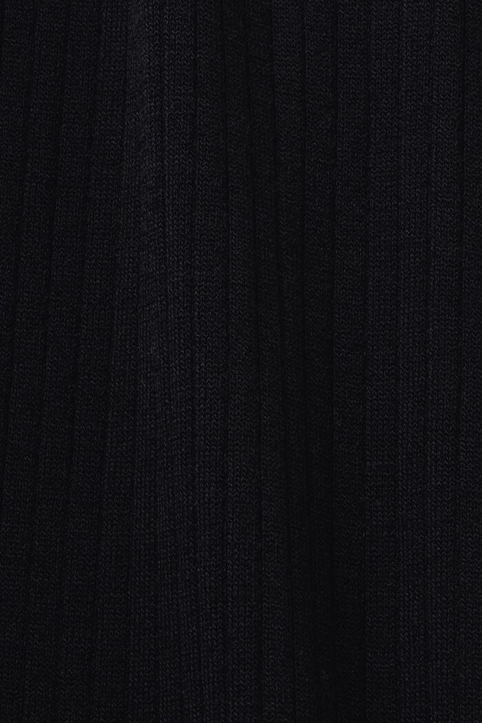 Mini-robe en maille, BLACK, detail image number 5