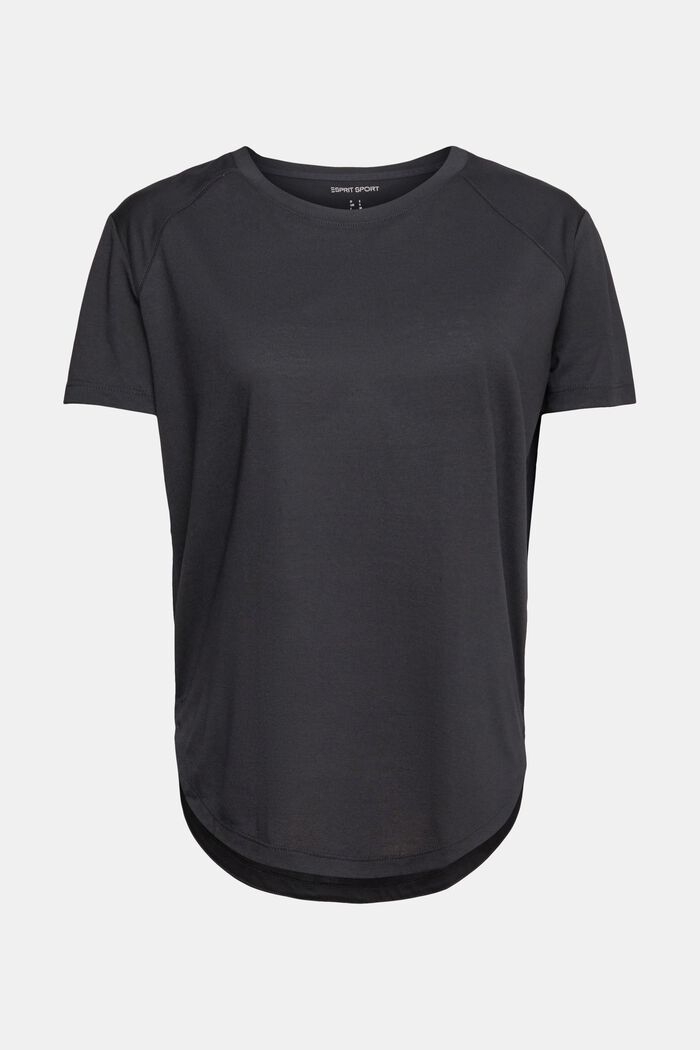 T-shirt de sport, LENZING™ ECOVERO™, BLACK, detail image number 8