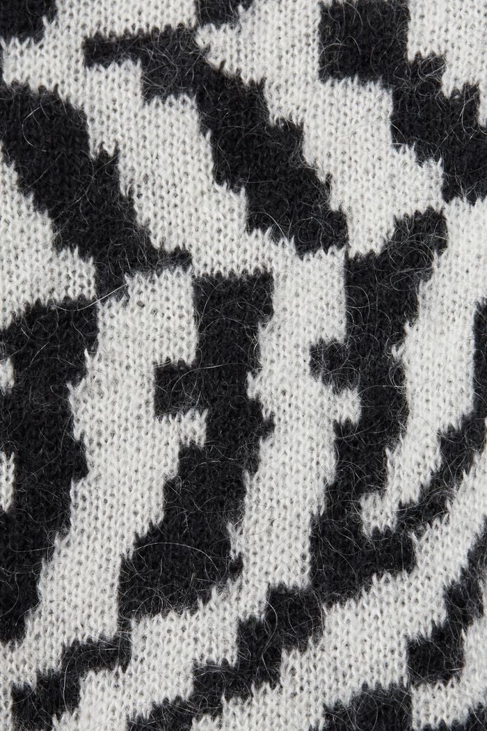 Pull-over en mélange de laine et mohair, BLACK, detail image number 4
