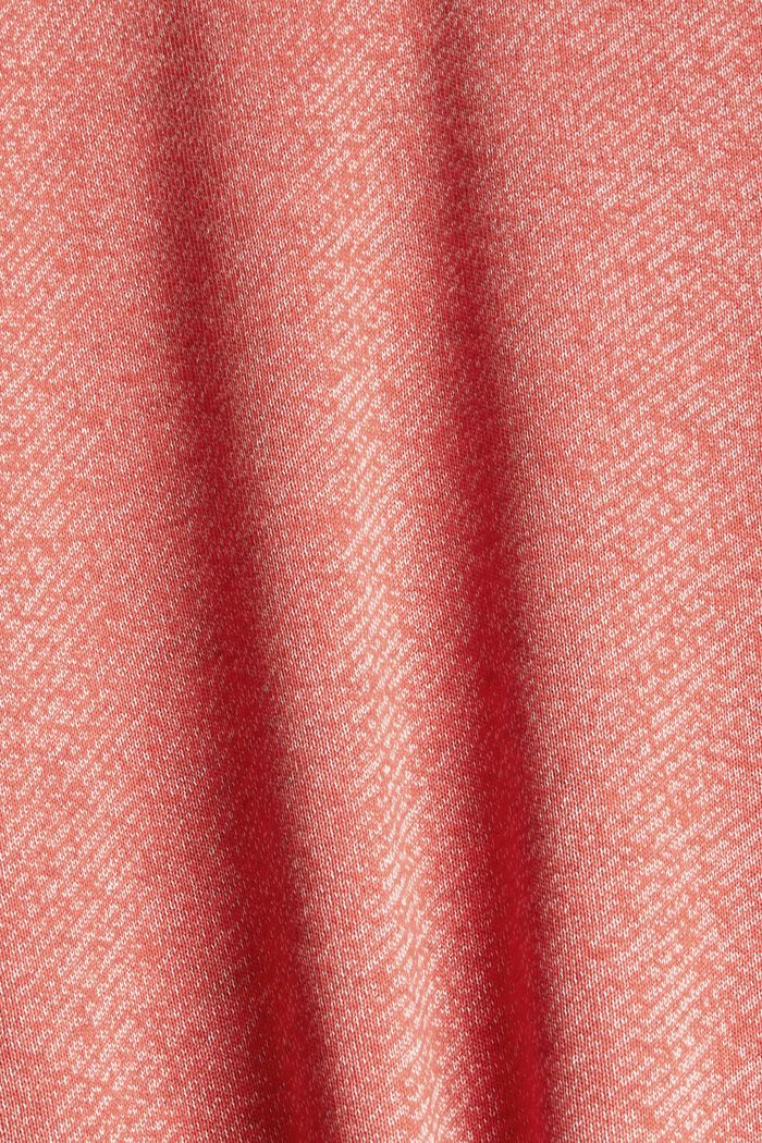 Sweatshirt aus Baumwoll-Mix, CORAL, detail image number 4