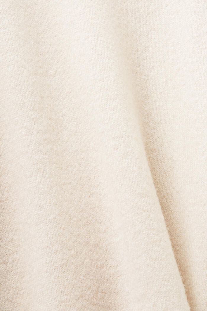 Pull-over rayé en laine mélangée, NEW CREAM BEIGE, detail image number 5