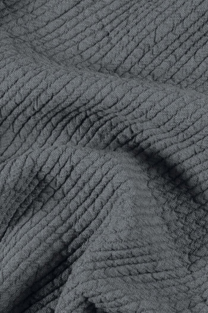 Plaid unicolore, GREY, detail image number 1