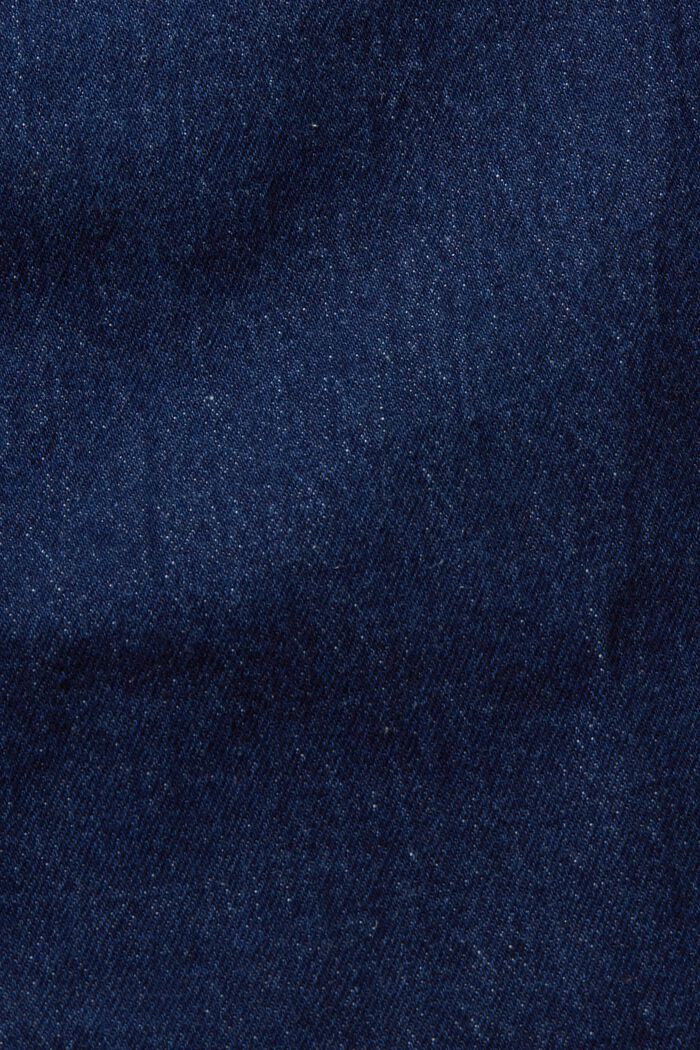 En matière recyclée : mini-jupe en jean, BLUE DARK WASHED, detail image number 6
