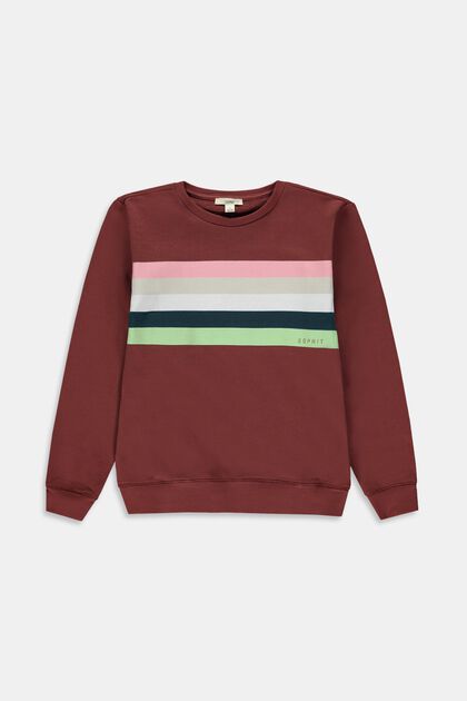 Sweatshirts, RUST BROWN, overview