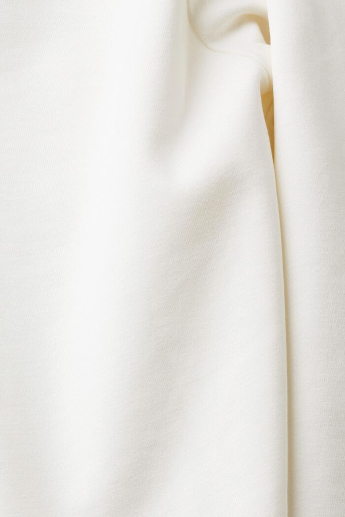 Sweat-shirt à cœur appliqué, OFF WHITE, detail image number 4
